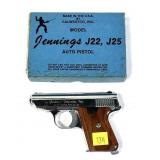 Jennings Model J-22 .22 LR. Semi-Auto Pistol, 2.5"