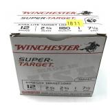 Box of 12 Ga. 2.75" No. 7 1/2 Winchester Super-
