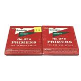 Lot: Remington No. 97 Shotgun primers, 200 primers