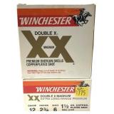 x2- Boxes of 12 Ga. 2.75" No. 6 Winchester shot
