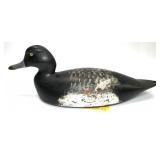 Sam Denny Bluebill Drake wooden carved hollow