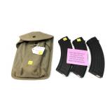 NOT NYS COMPLIANT: Lot, 3 AK-47 30 Rd. magazines