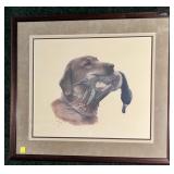 Framed Limited Edition lab print, signed Louis