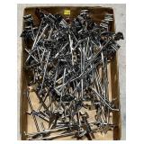Large Lot of slant wall hooks