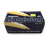 Bricks of .22 LR Federal Lightning cartridges, 500