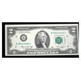 $2 Federal Reserve note series of 1976, Unc.