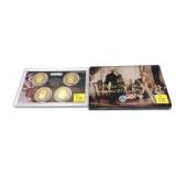 x2- 2007 Proof Presidential dollar sets--x2 sets-