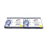 x2- 2005 Proof sets -x2 sets-Sold by the piece,