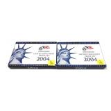 x2- 2004 Proof sets -x2 sets-Sold by the piece,