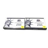 x2- 1999 Proof sets -x2 sets-Sold by the piece,