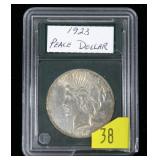 1923 Peace dollar