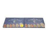 x2- 1991 Mint sets -x2 sets -Sold by the piece,