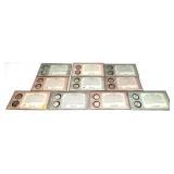 x10- 2-piece set of Presidential dollars, Unc.-x10