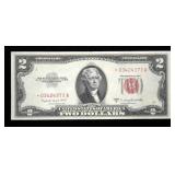 $2 red seal star note series of 1953B