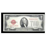 $2 red seal series of 1928E