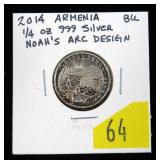 .999 Silver 2014 Armenia Noah