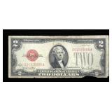 $2 red seal series of 1928G