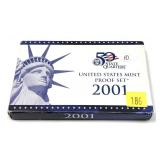 2001 Proof set
