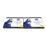 x2- 2003 Proof quarter sets -x2 sets-Sold by the