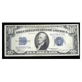 $10 silver certificate series of 1934B