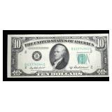 $10 Federal Reserve note series of 1950B