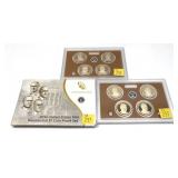 x3- 2014 Proof Presidential dollar sets--x3 sets-