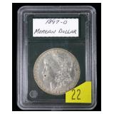 1897-O Morgan dollar
