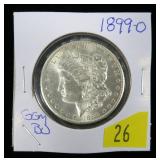 1899-O Morgan dollar, gem BU