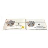 x2- 1988 Mint sets -x2 sets -Sold by the piece,