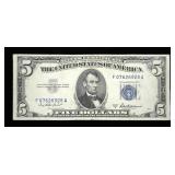 $5 silver certificate series of 1953A