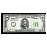 $5 Federal Reserve note series of 1934