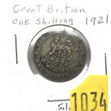 1921 British shilling