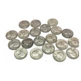 x20- Quarters, 90% silver, -x20 quarters, Sold by