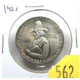 1921 Pilgrim Commemorative half dollar