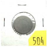 No date Shield nickel