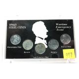 Steel cent collection