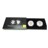 2023 Morgan/Peace dollar 2-coin Proof set