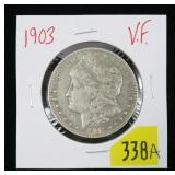 1903 Morgan dollar, VF