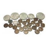 Lot of miscellaneous coins, 25 pcs.