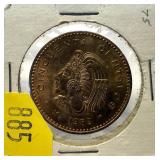 1959 Mexican 50 cents