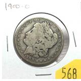 1900-O Morgan dollar