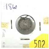 1860 half dime