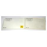 x2- 1971 Mint sets, -x2 sets, Sold by the
