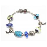 Chamilia sterling silver 7.5" bracelet with
