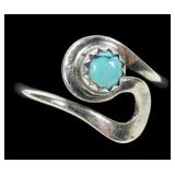 Sterling silver serpentine design vintage