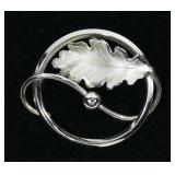 Charles Reis Co. vintage sterling silver circle