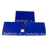 x3- 1968 Proof sets, -x3 sets, Sold by the