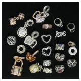 Lot, Pandora charms, 22 charms