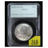 1936 Arkansas-Robinson silver commemorative