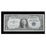 $1 Silver certificate, series of 1957A, Unc.